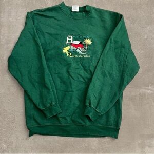 Green North Carolina Men's Sweater